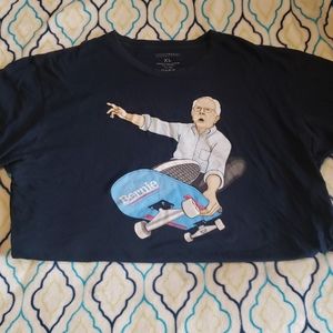 Commonwealth skateboarding blue "bernie" shirt